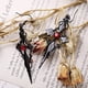 thumbnail image 5 of Pendiente de cruz gótica, aretes góticos, regalo de joyería de año nuevo de Navidad para mujeres JAMW Sencillez, 5 of 5