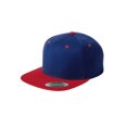 thumbnail image 1 of Top Headwear Flat Bill Snapback Cap - Royal/Red, 1 of 1