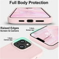 thumbnail image 3 of Compatible with iPhone 14 Case,[Silky Touch Premium Liquid Silicone] [Soft Anti-Scratch Microfiber Lining], Ultra Slim Shockproof Protective Case for iPhone 14 - Chalk Pink, 3 of 12
