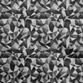 thumbnail image 1 of oneOone Georgette Viscose Gray Fabric Geometric Craft Projects Decor Fabric Printed By The Yard 42 Inch Wide, 1 of 4