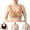 Beige, variant on Everyday Bras for Women Seamless Ice Silk Camisole Stretch Underwear Comfort Daily Brassiere Gathered Wire Free Lace Wrapped Chest Lingerie s