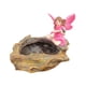 thumbnail image 2 of Maceta figurativa, escultura decorativa para macetas con finos detalles. Rosa, 2 of 9