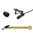 thumbnail image 1 of Bgsha Black Lavalier Lapel Microphone 3.5mm XLR 3-Pin XLR 4-Pin For Wireless, 1 of 5