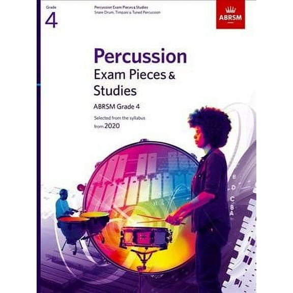 Percussion Exam Pieces & Studies, Abrsm Grade 4