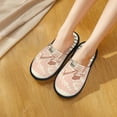 thumbnail image 6 of Fotbe Combine harvester working with tractor Pattern Women's Fuzzy Slippers Plush Slippers Fluffy Winter House Shoes Indoor and Outdoor-Large, 6 of 8