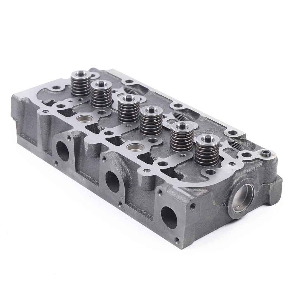 For Kubota RTV900 Engine D902 Direct Replacement Complete Cylinder Head W/ Valves & Full Gasket Kit Silver