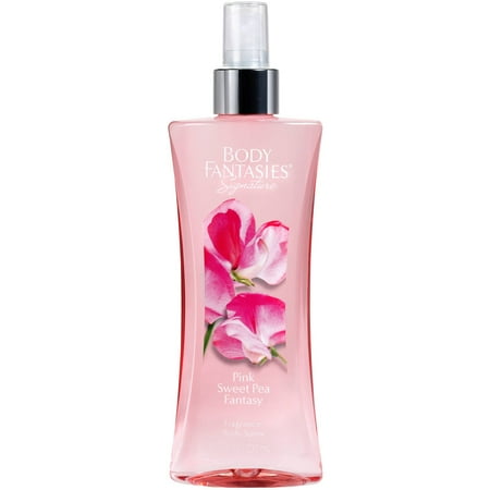 Body Fantasies Signature Pink Sweet Pea Fantasy Fragrance Body Spray, 8 fl oz
