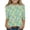 #07Multicolor, variant on ZVAVZ Girls Easter Shirt Toddler Bunny Graphic Tees Kids Girl Summer 3/4 Sleeve Tops Funny Rabbit Easter T Shirts for Back To School Multicolor,5-6Years