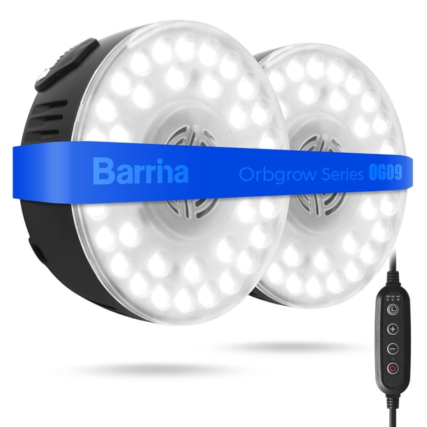 Luz de Cultivo para Plantas Barrina OG09 18W Espectro Completo Paquete de 2