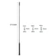 thumbnail image 1 of Kit de base de antena para automóvil para mástil de techo de automóvil Ford Focus 2000-2007, 1 of 8