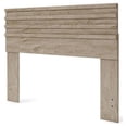 thumbnail image 2 of Queen size Farmhouse Headboard in Rustic Natural Wood Finish, 2 of 3