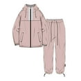 thumbnail image 4 of HJYCHN Women Outfit Cycling Rain Suit Full Body Separates with Jacket and Pants Set Protection Outfits Rain Suit Sets Outdoor Activities Pink L, 4 of 6