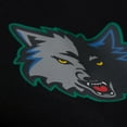 thumbnail image 6 of Unisex Mitchell & Ness Black Minnesota Timberwolves Vintage Heavyweight Hoodie, 6 of 6