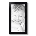 thumbnail image 2 of ArtToFrames 8" x 15" Satin Black Picture Frame, 8x15 inch Black Wood Poster Frame (WOM-1451), 2 of 8