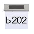 thumbnail image 2 of Dongrere Solar Address Sign, House Numbers for Outside, Number Sign Light for Outside Home, Yard, Street, 2 of 9