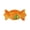 Orange, variant on Plush Squeaky Dog Chew Toy for Aggressive Chewers Soft Lasting