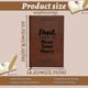 thumbnail image 5 of Dad, I Want To Hear Your Story Leather Notebook ,a Fathers Guided Journal To Share His Life His Love, 5 of 5