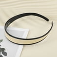thumbnail image 6 of Unique Bargains 1 Pc Simple Anti-slip Headbands for Women Beige Black, 6 of 6