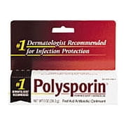 Polysporin First Aid Antibiotic Ointment, 1 Oz, 6 Count