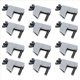 thumbnail image 1 of Abrazadera de Línea de Freno, 12 Piezas Alicates de Abrazadera de Manguera, Abrazadera de Línea de Freno de Metal Adecuada para Mangueras Flexibles Mangueras de Combustible, 1 of 5