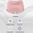 thumbnail image 2 of Menstrual Cotton Underwear For Women, Anti-leakage for Women Menstrual Cotton Underwear with Absorbent Leakage Zone, 2 of 5