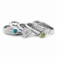 thumbnail image 2 of Heart Ring with Diamond Accent in Sterling Silver, 2 of 4