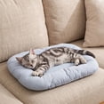 thumbnail image 6 of Pet Bed Mat, Dog Cat Sleeping Pad, Soft Fuzzy Cozy Pet Cushion for Crate Kennel Sofa Floor, Polyester Breathable Pet Mattress for Small Medium Large Animals, All-Season Indoor Use,Machine Washable, 6 of 7