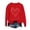 #206-Red, variant on AUNVITO Women's Valentines Day Sweatshirt Round Neck Casual Loose with Print Stylish and Comfortable Holiday Casual Wear