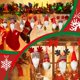 thumbnail image 5 of Adornos navideños de peluche Skylety Gnomes Elf, 8 piezas, 5 of 6