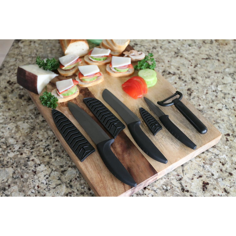  FOREVER SHARP CLASSIC SERIES 12 PIECE SET SURGICAL STAINLESS  STEEL: Boxed Knife Sets: Home & Kitchen