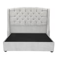 thumbnail image 2 of Box Base Cama Individual + Cabecera Sitka Dicasa Gris, 2 of 8