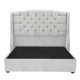 thumbnail image 2 of Box Base Cama Queen Size + Cabecera Sitka Dicasa Gris, 2 of 8