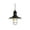 Black, variant on Elena 10" Lantern Metal LED Pendant, Black/Brass Gold