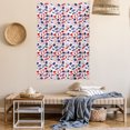 thumbnail image 2 of London Tapestry, United Kingdom Country Themed Symbols Pattern in National Flag Colors, Wall Hanging for Bedroom Living Room Dorm Decor, 60W X 80L Inches, Royal Blue Red White, by Ambesonne, 2 of 5