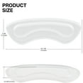 thumbnail image 2 of TELOLY Heel Grips,Gel Heel Liners for Women Men,Heel Pads Cushion Inserts,Slippage Grips for Loose Shoes,Anti-Blister,Clear (5 Pairs), 2 of 7