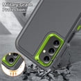 thumbnail image 6 of for Samsung Galaxy A15 Case, Samsung Galaxy A15 Phone Case with Built in Kickstand, Shockproof/Dustproof/Drop Proof Heavy Duty Military-Grade Rugged Protective Cover for Samsung Galaxy A15,Grey, 6 of 8