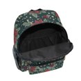 thumbnail image 6 of FORMRS School Backpack with Front Zippered Pocket 12" Student Travel Daypack, Christmas Holly Leaves, 6 of 6