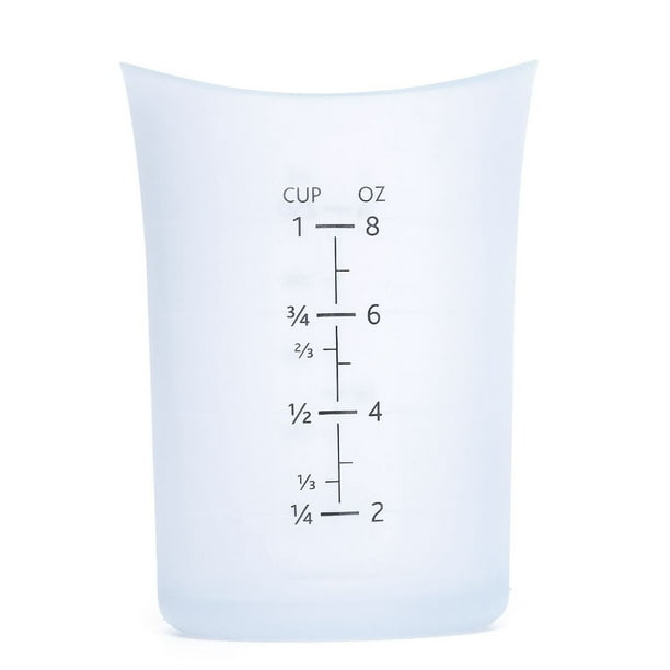 Isi Basics Vaso Medidor Flexible Silicona Transparente 1 Vaso