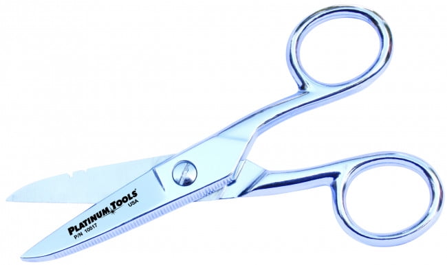 Platinum Tools Electrician's Scissors, 5 inch