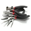 Upgraded New 5pcs Jewelers Pliers Set Jewelry Making Beading Wire Wrapping Craft Hobby 5â€™â€™, Black