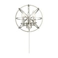 thumbnail image 5 of Savoy House North 10.5" 3-Light Clear Glass Fan Light Kit in Aged Wood, 5 of 6