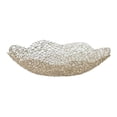 thumbnail image 2 of Frutero Cesta de alambre para frutas Diseño hueco Contenedor de frutas Cesta de almacenamiento de alimentos con forma de flor Plato de frutas para la 31 x 6 cm, 2 of 8