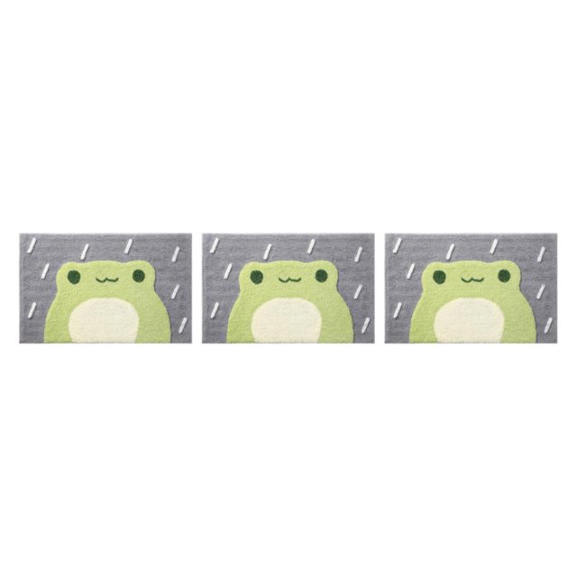 mmirethe Cute Bathroom Mat Decorate Bathroom With Whimsical Patterns Wide Application 50*80cm 3Set