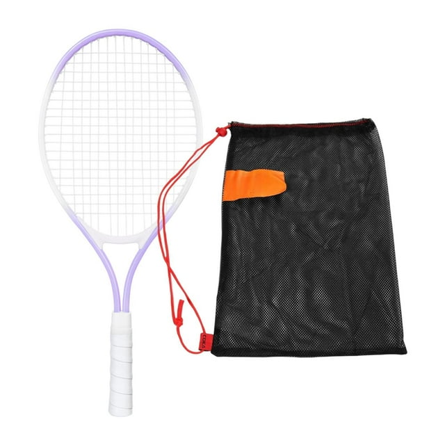 Raqueta de tenis para niños con bolsa de almacenamiento 21 "Equipo de entrenamiento de raqueta de tenis anti -agarre para la práctica