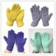 thumbnail image 5 of Guantes de punto absorbentes de polvo para el hogar, cálidos, de medio lado, de vellón coral, para hombres y mujeres, 5 of 6