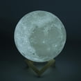 thumbnail image 3 of Lámpara de luna 3D USB LED Noche Luz de luna Regalo Sensor táctil Cambio de 3 colores Hugtrwg Para estrenar, 3 of 6