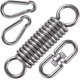 thumbnail image 1 of SZTXJ Hammock Chair Hanging Kit, Swivel Spring Hardware, Heavy Duty Hanging Swivel Hanging Hook for Punching Bags, Heavy Bag, Hanging Chair, Swing Sea, 1 of 5