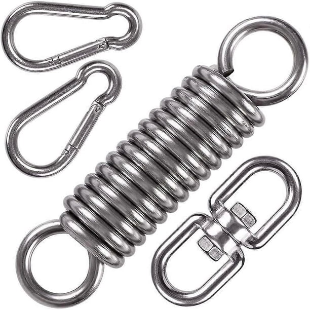 SZTXJ Hammock Chair Hanging Kit, Swivel Spring Hardware, Heavy Duty Hanging Swivel Hanging Hook for Punching Bags, Heavy Bag, Hanging Chair, Swing Sea