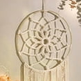 thumbnail image 4 of Nice Dream Wall decor 2pcs Moon Star Dream Catcher Wall Hanging with Light ,Boho Chic Bohemian Home Handmade Woven Cotton Decor, 4 of 4