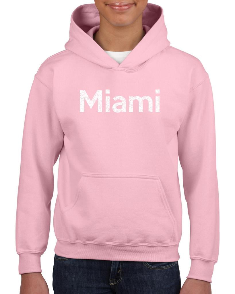 Boys Youth Kids ARTIX Florida FL Home of Miami Hoodie for Girls 